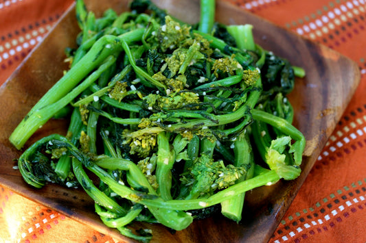 Broccoli Rabe with MV Sea Salt