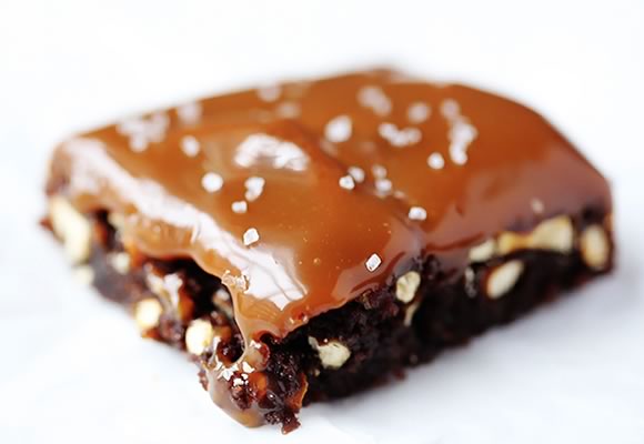 Sea Salted Caramel Brownies