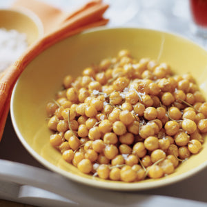 Roasted Chickpeas with Rosemary and Sea Salt