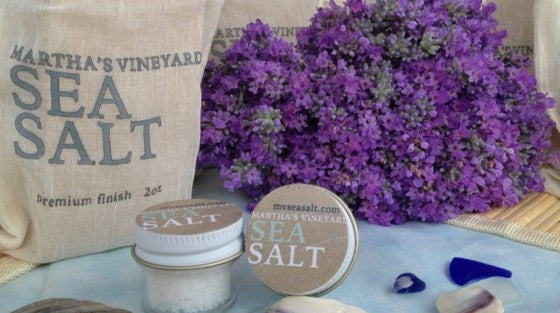 All-Natural Sea Salt from Vineyard Waters