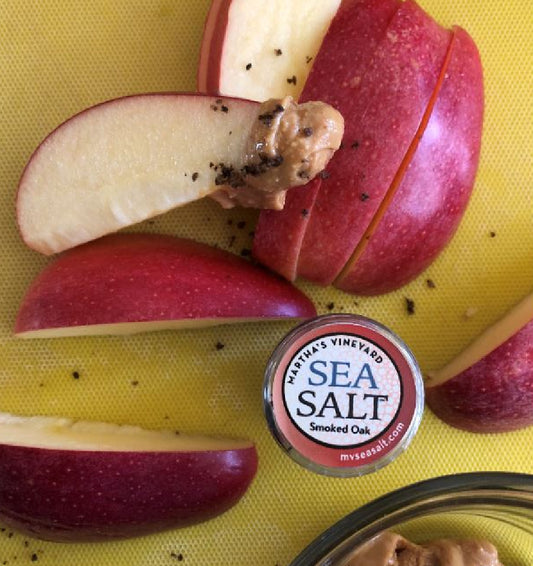 Nut Butter with Apple with MV Sea Salt Smoked Oak