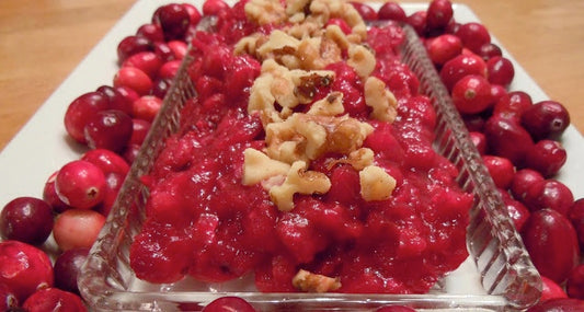 Cranberry Sauce with Walnuts