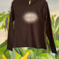 Women's Organic Cotton, Long Sleeve Branded T-Shirt